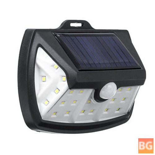 Waterproof LED Solar Wall Light - 28/42