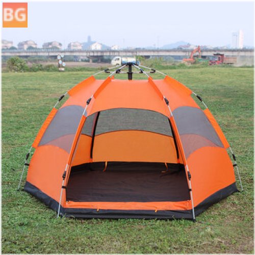 UV-Protected Beach Tent for 4-6 People