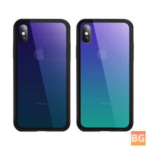 iPhone X/8/8 Plus Tempered Glass Protective Case