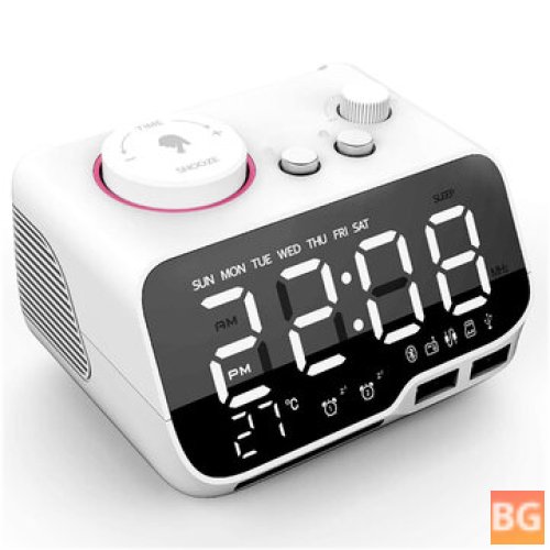 Bluetooth Speaker with TF Card and AUX Digital Display - Radio Bass and Subwoofer