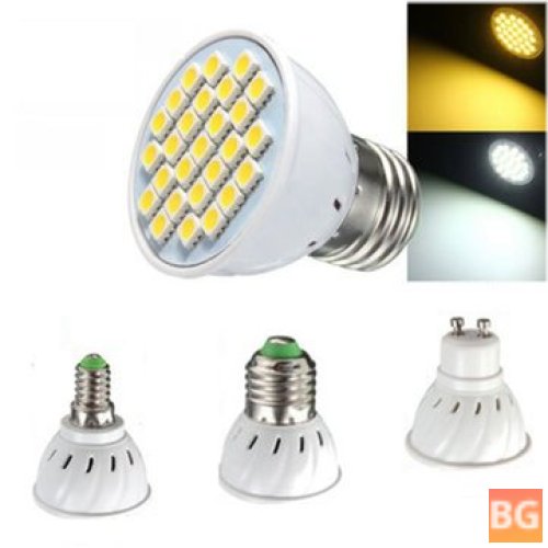 4W LED bulbs - SMD 5050 Pure White Warm White Spot Light Bulbs