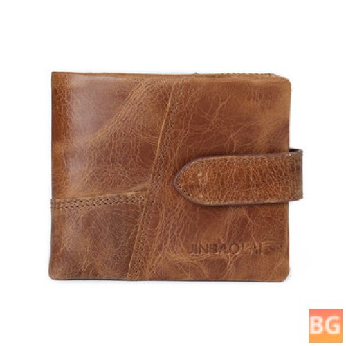 Men's Wallet with Slots for Cards and Money