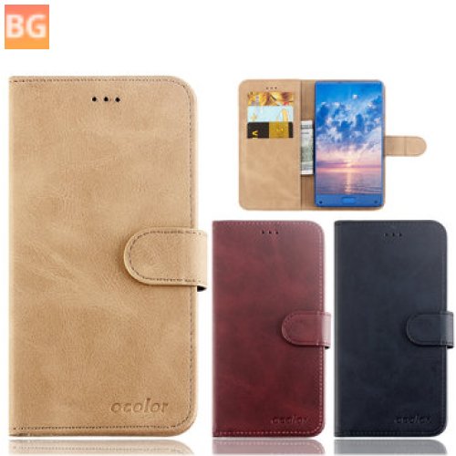 Bakeey Flip Magnetic Card Slot with Stand for Doogee Y8