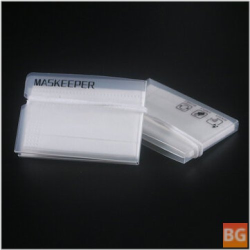 10PCS Portable Foldable Disposable Face Mask Storage Folder Box for Small Watch Box Container Case
