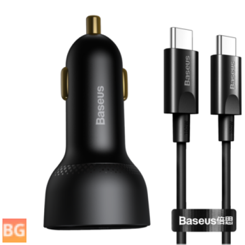 Baseus 100W Dual Port Car Charger with Fast Charging