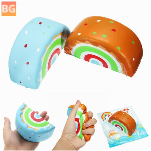 Rainbow Cake - 10cm - Slow Rising - Original Packaging Collection - Gift Decor Toy