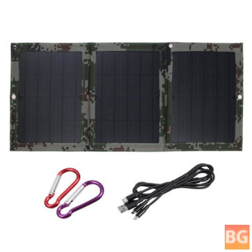 Foldable Solar Panel Charger Kit - 40W, Dual USB, Sunpower for Emergencies