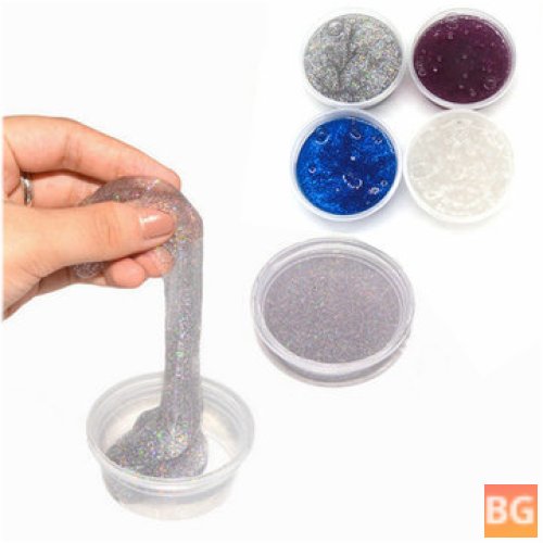 Kiibru Slime - DIY Toy - Glitter Shiny Crystal Clay Rubber Mud Plasticine