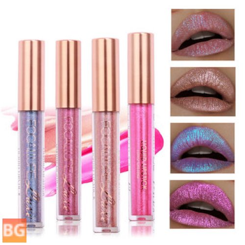 6 Colors Metallic Matte Lip Gloss - Cosmetics