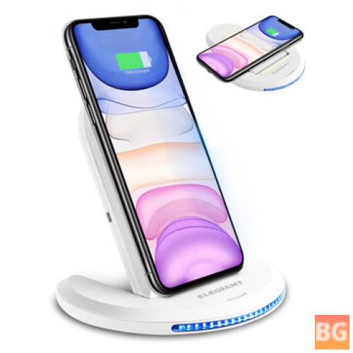 Fast Wireless Charging Stand for iPhone 12 Pro Max, Galaxy S21/Note S20, Huawei P50 Pro, OnePlus 9 Pro