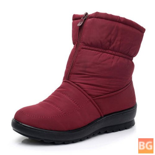 Snow Boots with Zipper