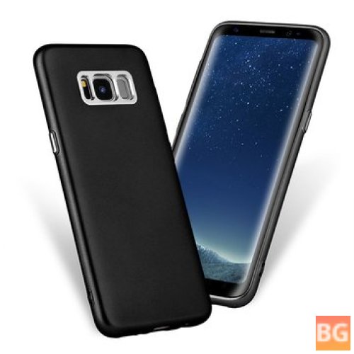 Soft TPU Phone Case with Coating for Samsung Galaxy S8 5.8