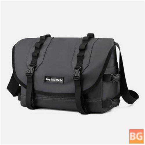 Multifunctional Shoulder Bag with Pockets and Crossbody Design