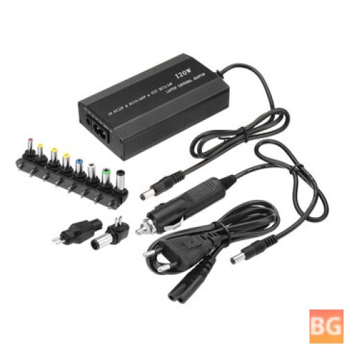 Adjustable 120W Power Adapter with USB Port