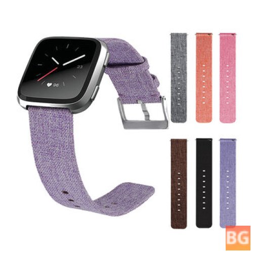 Buckle Connector Replacement Watch Band for Fitbit Versa