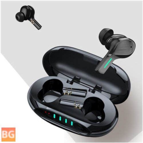 5.0 Earphones with Mic and Bass Control - HGLTECH T12
