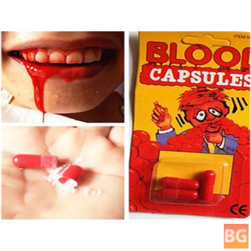 Magic Tricks Halloween Capsules Toys - realistic blood