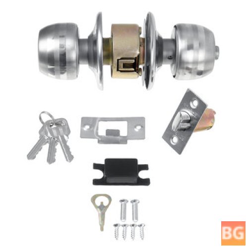 Knob Locks with Stainless Steel Round Lever