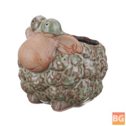 Animal Style Flower Pot for Succulents - Ceramic Pot