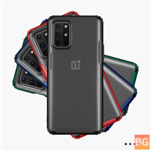 For OnePlus 8T, Back Cover with Four-Corner Bumpers and Micro-Matte Translucent Shockproof Protection