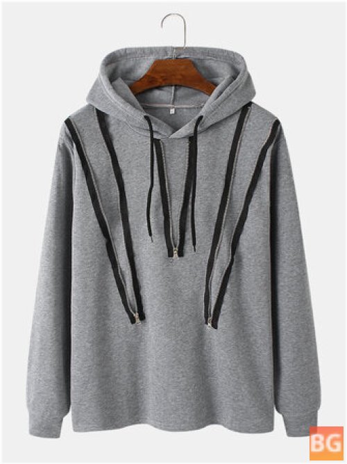 Street Style Casual Hoodie for Men
