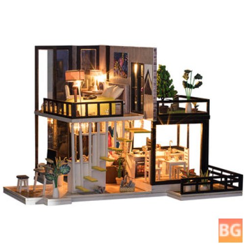 Wooden Doll House DIY - Furniture - Romantic House
