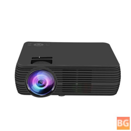1080p HD Home Cinema TV with Projector and HDMI, VGA, AV, SD, and USB Ports