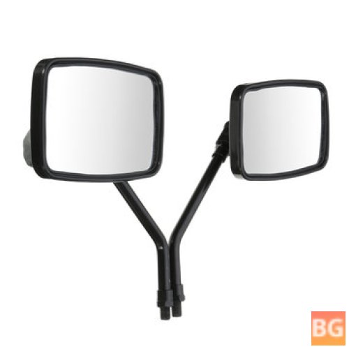 Black Rear View Mirror for Motorcycle Scooter