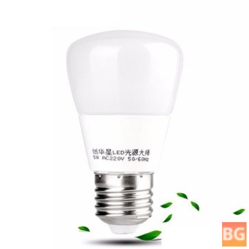 E27 LED Lamp - 5W - Warm White - 550Lm - Glaze