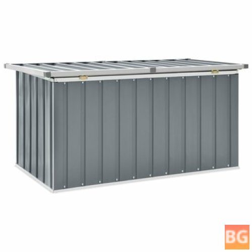 Garden Storage Box Gray 25.6