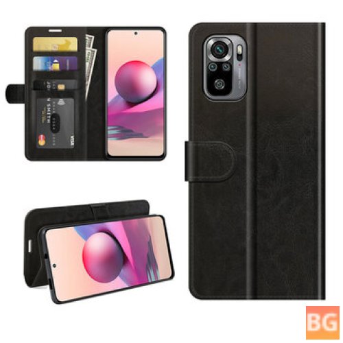 Xiaomi Redmi Note 10/10S Magnetic Flip Wallet Case