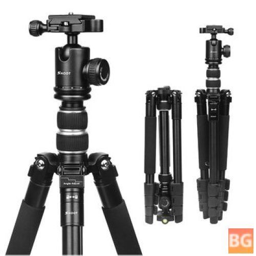 Aluminum Tripod with Four Sections for DSLR Cameras