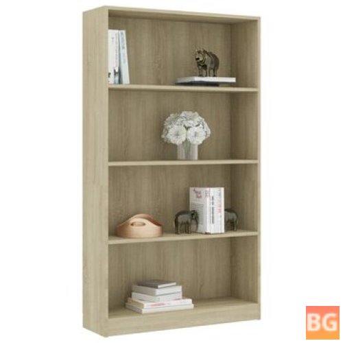 Sonoma Oak Book Cabinet - 31.5"x9.4"x55.9