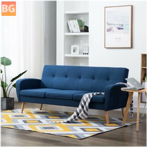 Sofas for 3 People - soft and comfortable - wooden frame