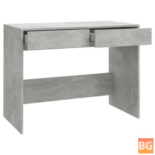 Chipboard Gray Desk - 39.8