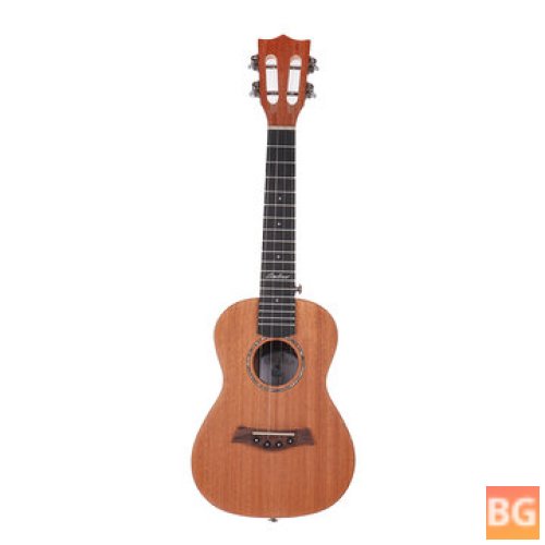 23" Carbon String Ukulele in Peach Blossom Color for Guitar Players