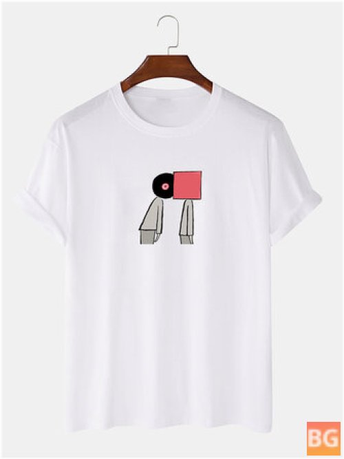 T-Shirt with Graphic Design