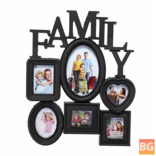 6 Picture Memory Frame for Wall Hanging - Home Decorations