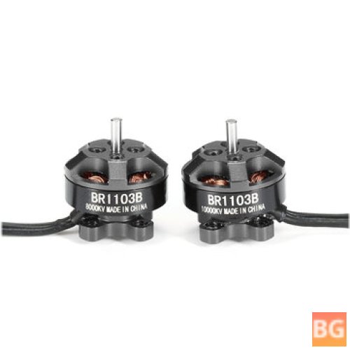 Black Version of the Racerstar Racing Edition 1103 BR1103B 1-3S Brushless Motor for 50-100 RC Drone FPV Racing