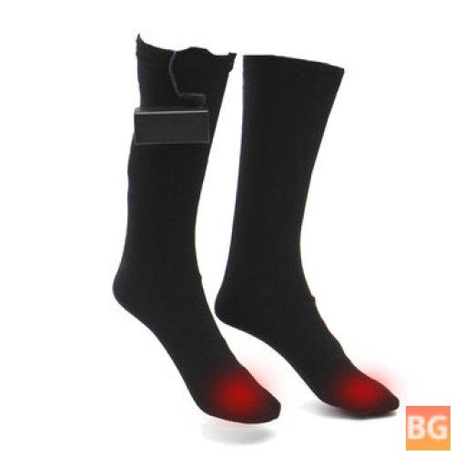 Heated Boot Socks for Motorcycle and Skiing (2pcs)