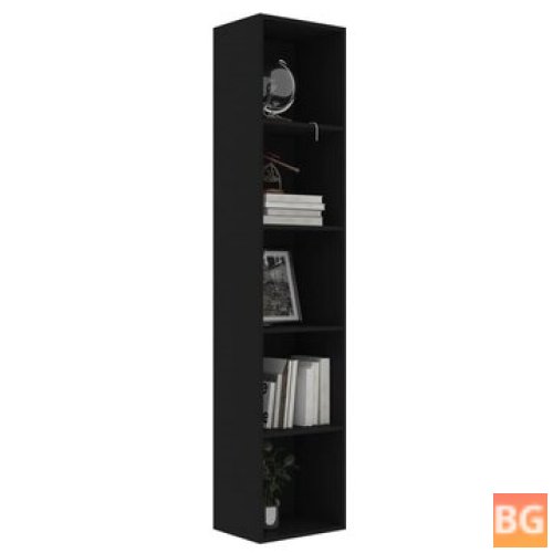 Book Cabinet - Black 15.7