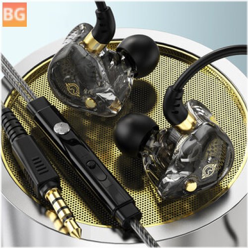 10mm Dual Driver Touch Earphones for Sports