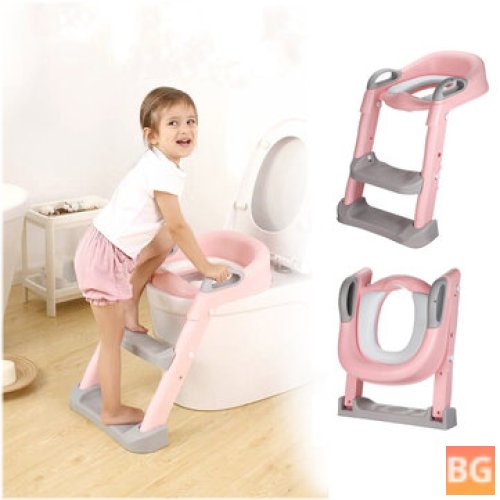 Baby Step Toilet Ladder with Auxiliary Toilet