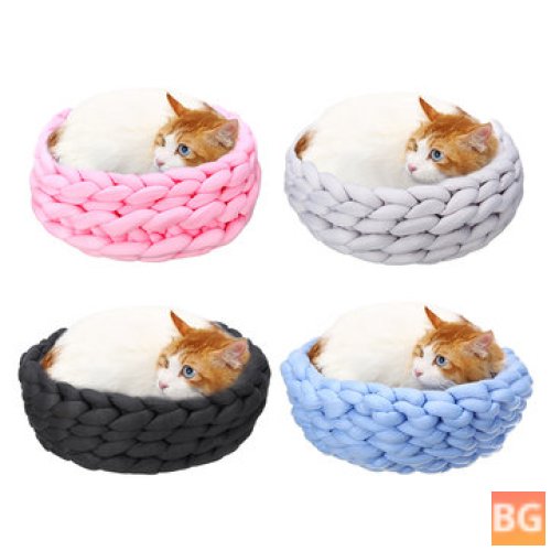 Knitted/Fabric Cushion for Cats/Dogs - 40CM
