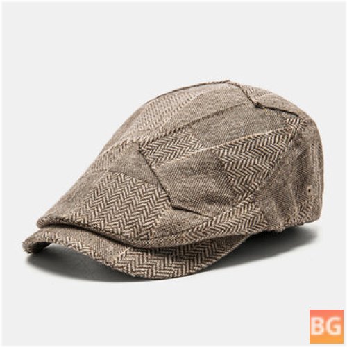 Hats Sun Shade for Men - Shearling Windproof Cabbie Hat