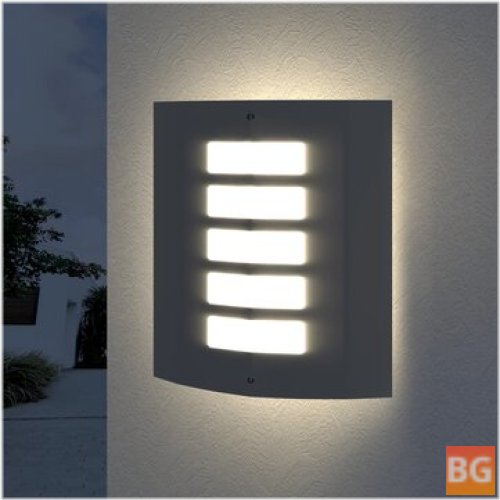 Stainless Steel Outdoor Wall Lamp - E27