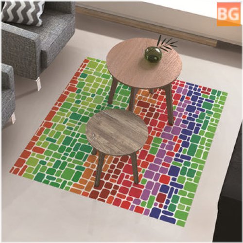 Colorful Anti-Skid Floor Decal for Home Improvement
