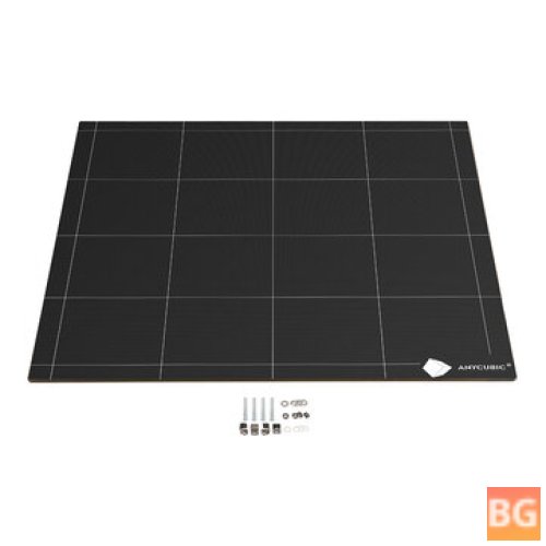 Anycubic Heatbed Ultrabase Hotbed Platform Plate - Easy Remove - Square for 3D Printer
