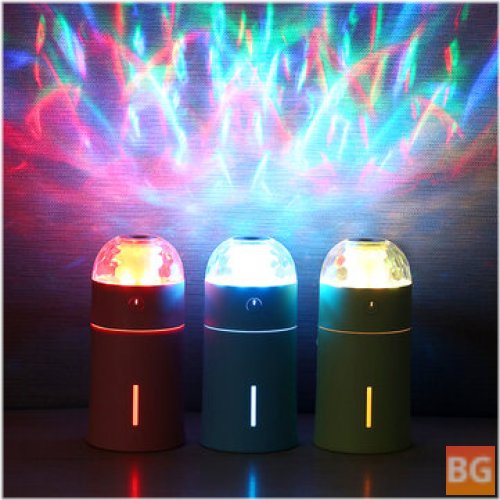 The New Magic Cup Ultrasonic Humidifier - with Colorful Led Lights for Home Car Office Mini Aroma Diffuser