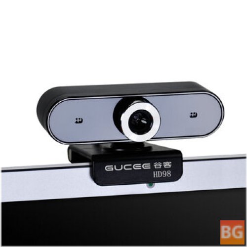 HD98 Webcam with 12MP Camera for Gaming - Wired Drive-free